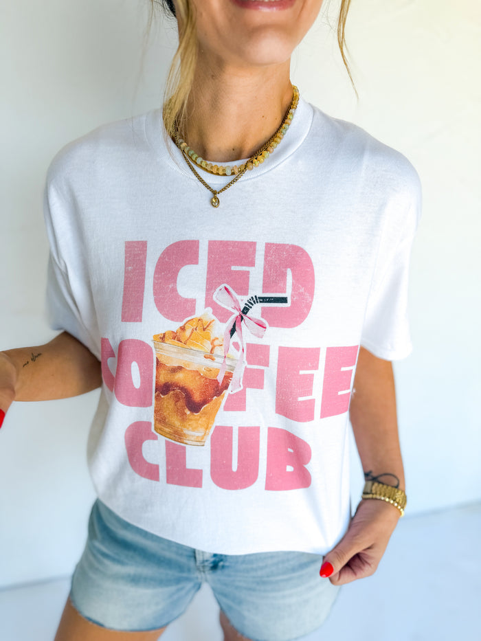 The Iced Coffee Club Tee - One Eleven Olive Boutique