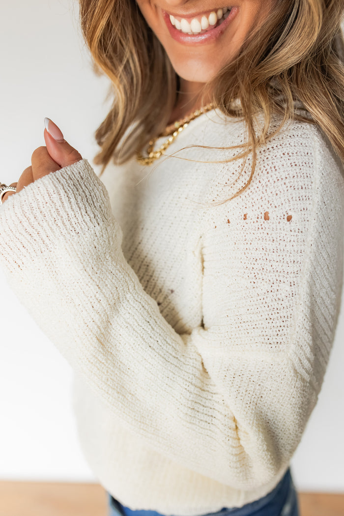 The Soft Moment Sweater - One Eleven Olive Boutique