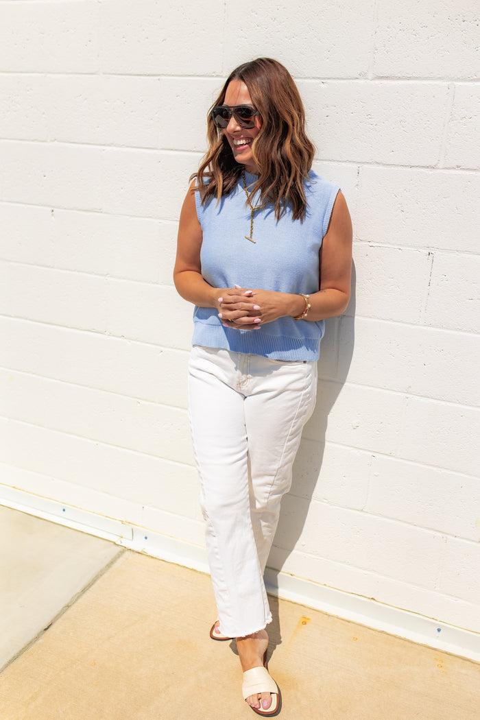 The Something Sweet Top - Blue - One Eleven Olive Boutique