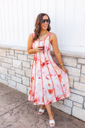 The Sunset Spritz Midi Dress - One Eleven Olive Boutique