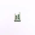 Pin with a stylized depiction of the city hall building and 'Toronto' text on a white background