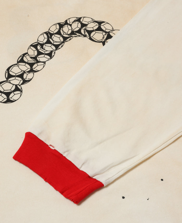 Tuff Union Soccer Long-Sleeve T-Shirt (White)