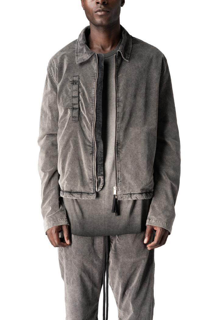 Vlevet jacket, Used grey