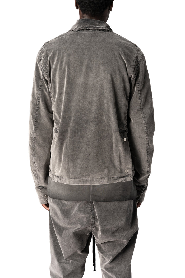 Vlevet jacket, Used grey