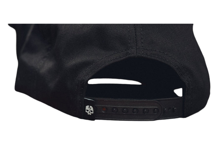 WHITE SKULL LOGO HAT - Born Scum