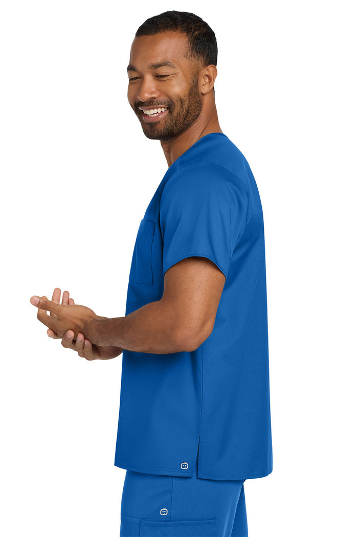 Wink® Unisex WorkFlex Chest Pocket V-Neck Top| WW3160 - The Lemon Print & Design Studio