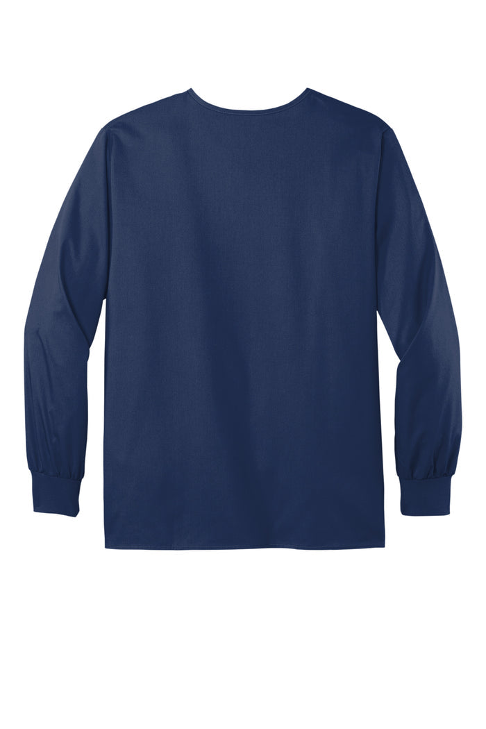 Wink® Unisex WorkFlex Snap-Front Scrub Jacket | WW3080 - The Lemon Print & Design Studio