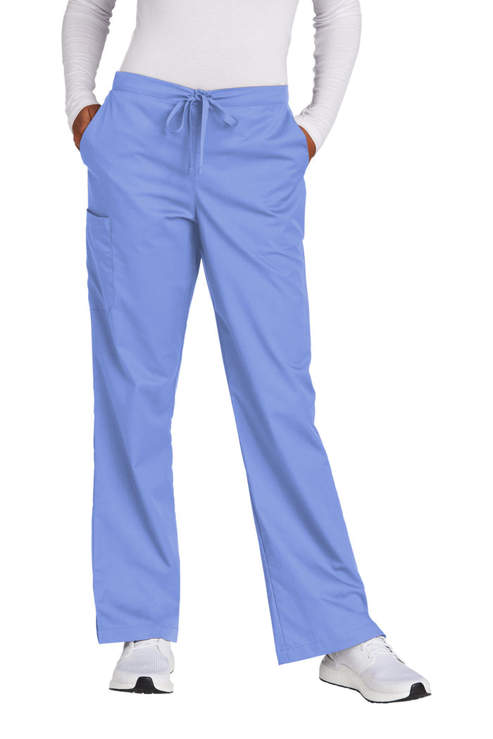 Wink® Women’s Petite WorkFlex Flare Leg Cargo Pant | WW4750P | Petite - The Lemon Print & Design Studio