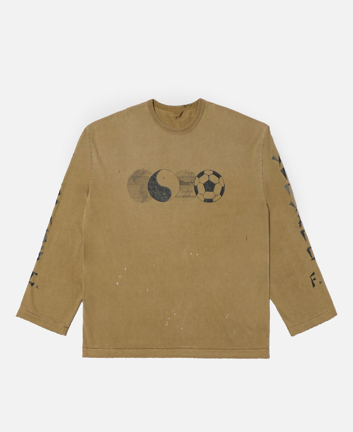 Yinyang FC Long-Sleeve T-Shirt (Brown)
