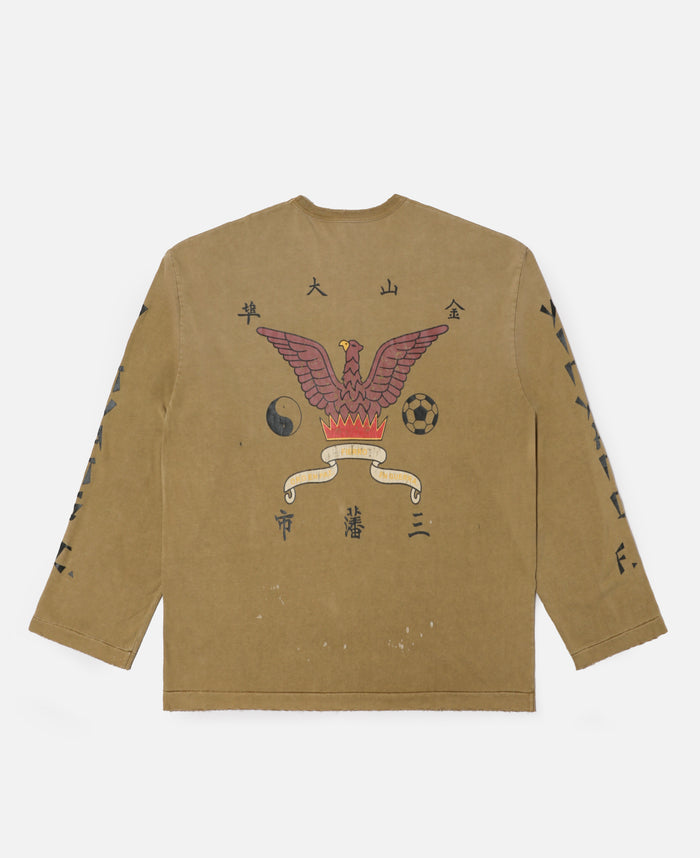 Yinyang FC Long-Sleeve T-Shirt (Brown)