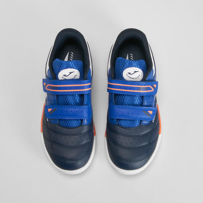 Zapatilla Cancha JR velcro azul JOMA