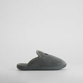 Zapatilla de casa destalonada abierta gris OLYNE