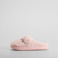 Zapatilla de casa peluche oso rosa OLYNE